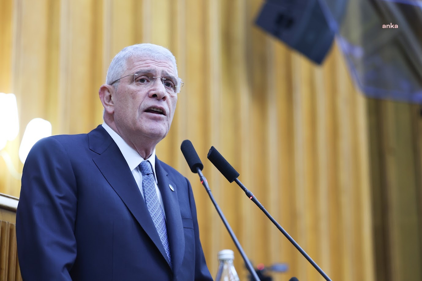 İYİ Parti Genel Başkanı Müsavat Dervişoğlu, partisinin grup toplantısında İstanbul