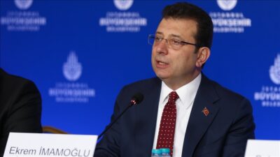İstanbul İl Emniyet Müdürlüğü'nde gözaltında olan Ekrem İmamoğlu'nun ifade işlemleri
