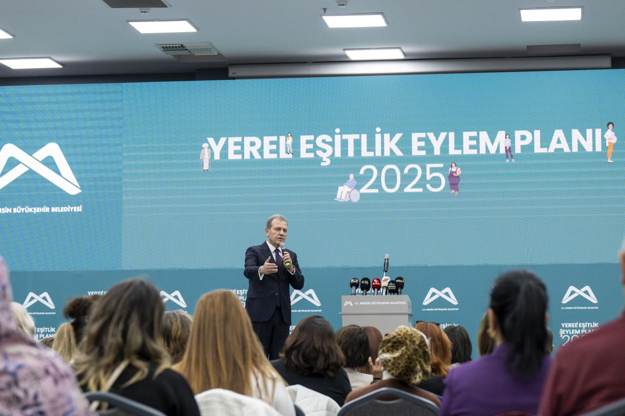 Mersin Büyükşehir Belediyesi, toplumsal cinsiyet eşitliğini sağlamak ve kentsel hizmetlere