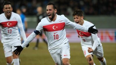 UEFA Uluslar Ligi A/B play-off turu rövanş maçında Macaristan, sahasında