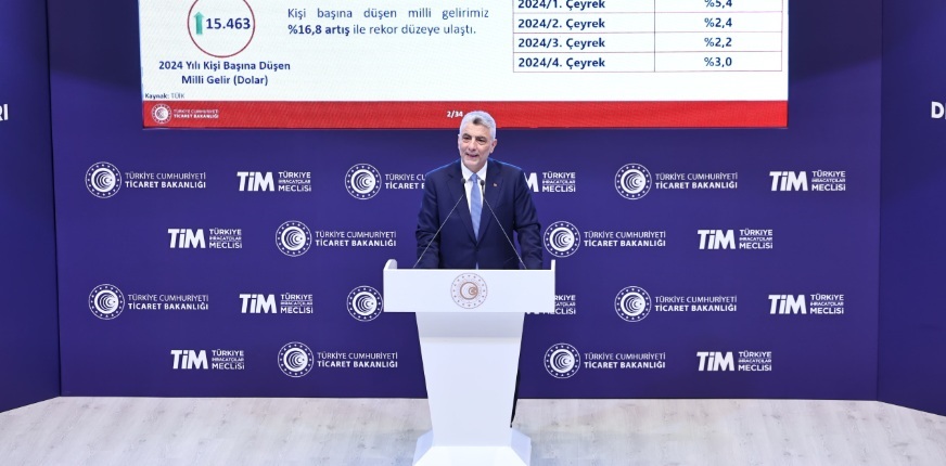 Bakan Bolat, Bakanlıkta Türkiye İhracatçılar Meclisi (TİM) Başkanı Mustafa Gültepe ile