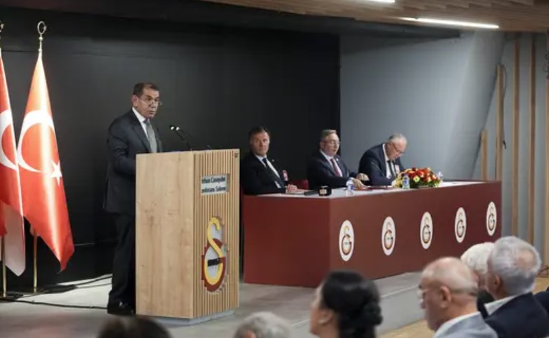 Galatasaray Kulübü Hukuktan Sorumlu Yönetim Kurulu Üyesi Can Natan, sarı-kırmızılı