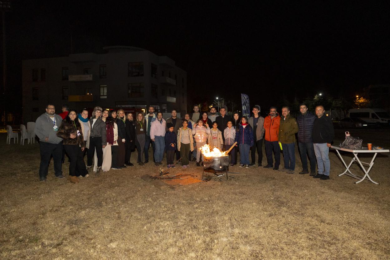 Mersin Büyükşehir Belediyesi, gök olaylarını yakından takip eden Mersinlilere adeta