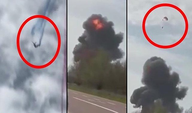 Havada facia! Son anda kurtuldular – Dünya Fransa’nın kuzeydoğusundaki Saint-Dizier bölgesinde Fransız Hava Kuvvetlerine bağlı akrobasi uçuşu