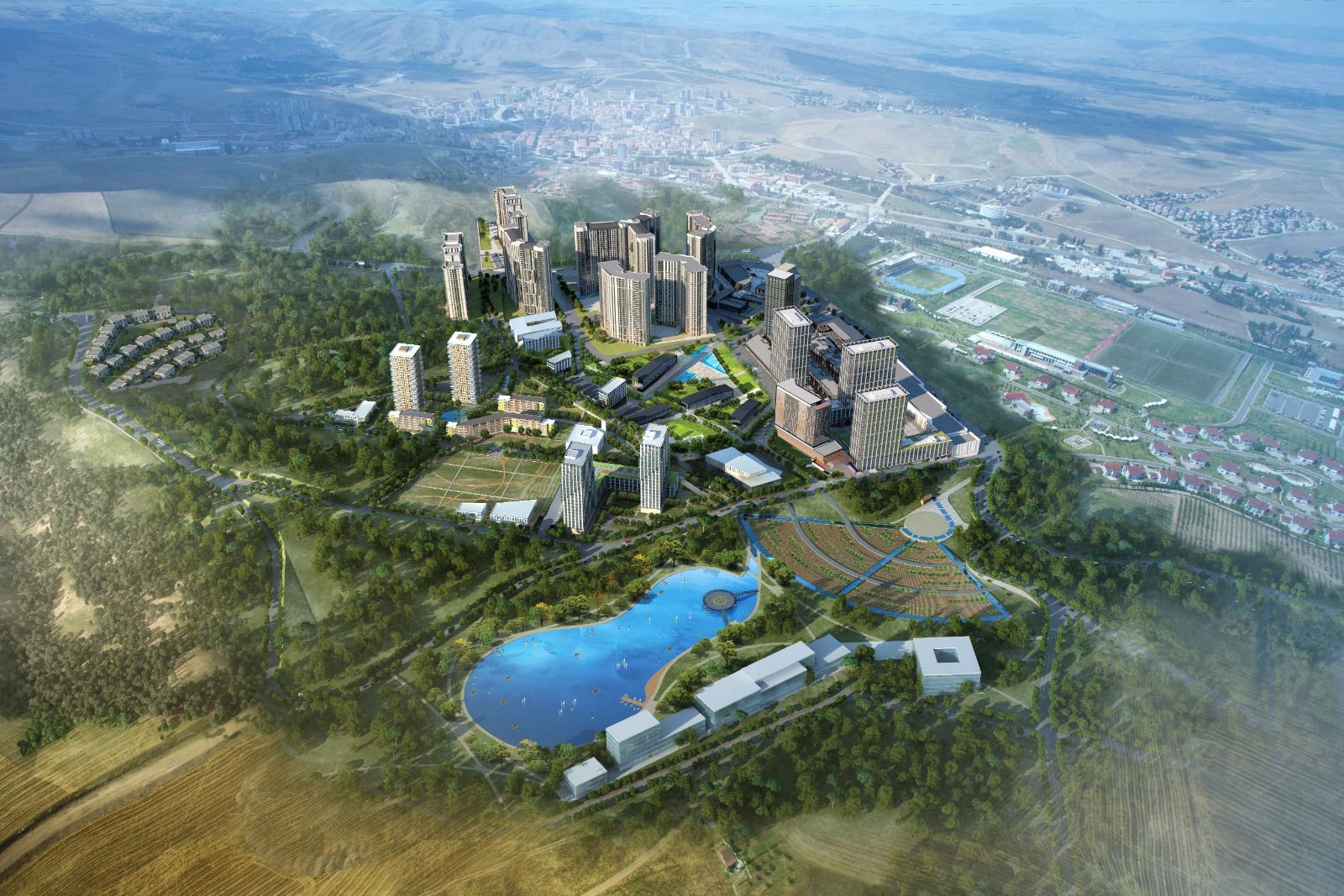 Şehir içinde şehir; yepyeni bir yaşam modeli ile gelecek bugünden