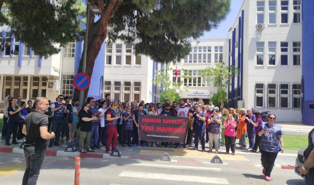 EÜ Tıp Fakültesi Hastanesi çalışanları mevcut çalışma koşullarına bir kez