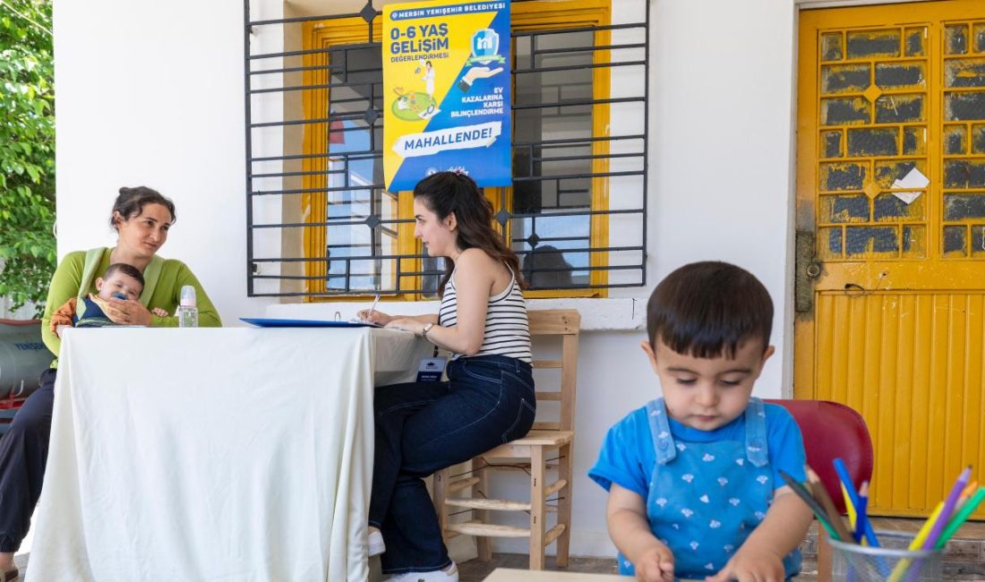 Yenişehir Belediyesi çocukların gelişim süreçlerini yakından takip ediyor