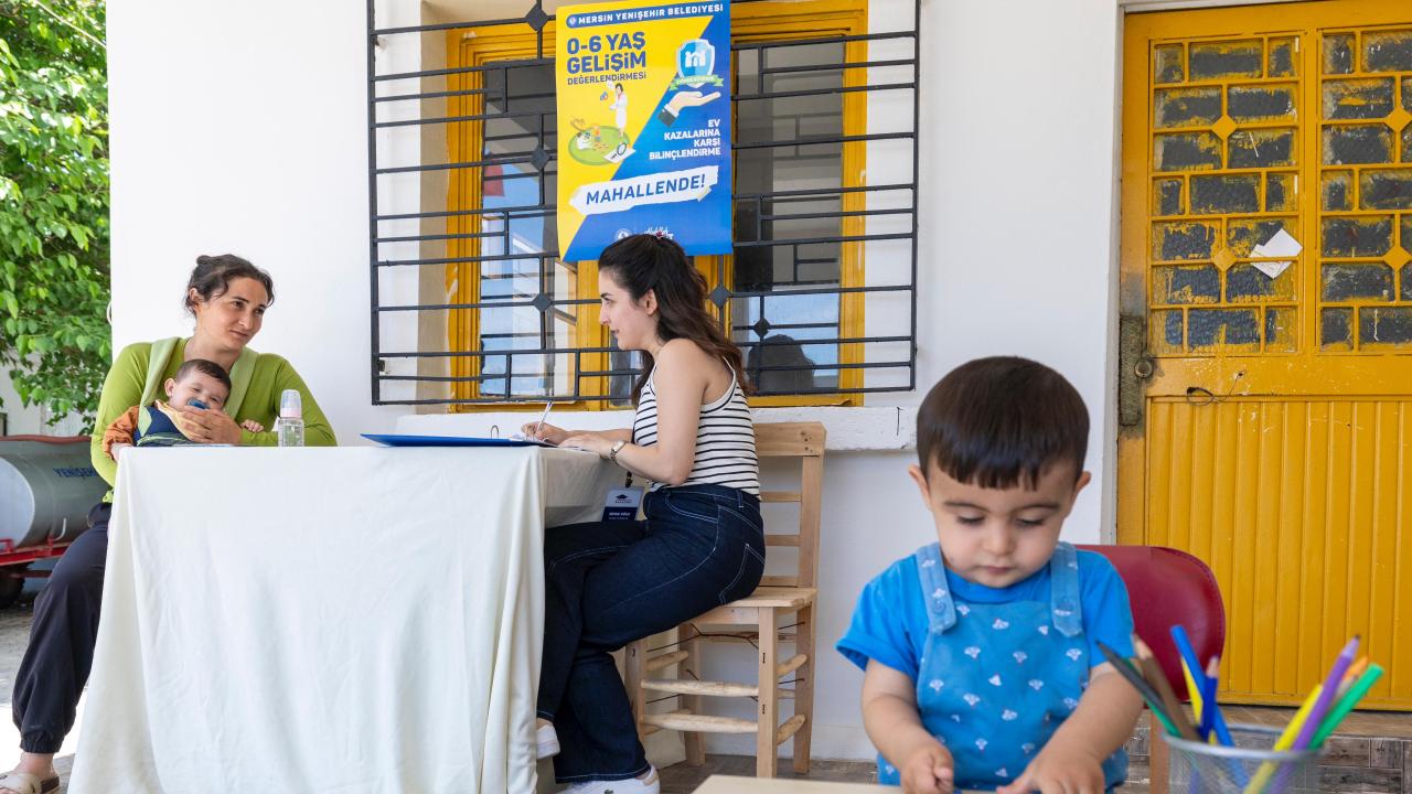 Yenişehir Belediyesi çocukların gelişim süreçlerini yakından takip ediyor