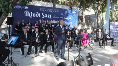 Gaziantep Büyükşehir Belediyesi Türk Musikisi Korosu tarafından düzenlenen “İkindi Sazı