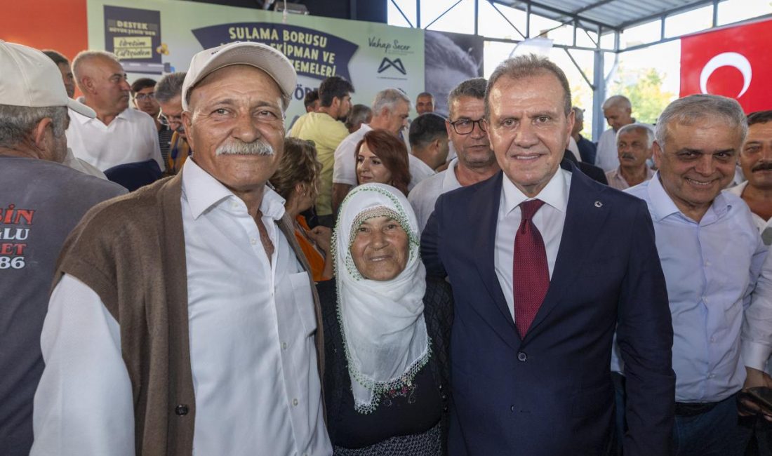 Mersin Büyükşehir’in Tarıma Desteği Tam Gaz Devam Ediyor Mersin Büyükşehir Belediye Başkanı Vahap Seçer, Mersin Büyükşehir Belediyesi Tarımsal