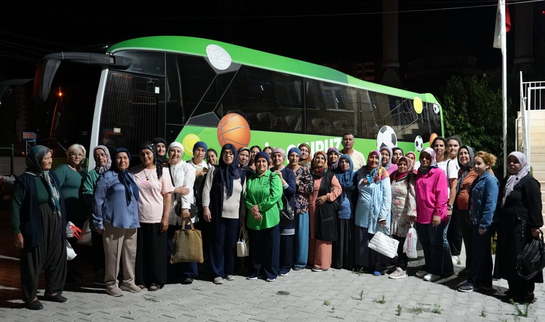 Mezitli Belediye Başkanı Ahmet Serkan Tuncer’in girişimiyle, kadınların sosyal yaşama
