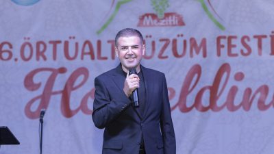 MEZİTLİ’DE 6. ÖRTÜALTI ÜZÜM FESTİVALİ COŞKUYLA KUTLANDI FESTİVALE BİNLERCE VATANDAŞ