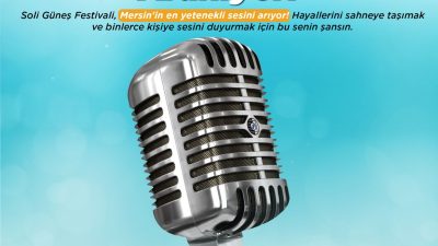 🎤 Mersin’in en güzel sesleri bu yarışmada buluşuyor!   Soli