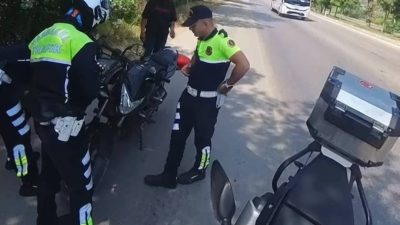 Mersin İl Jandarma Komutanlığı ekipleri, Silifke ilçesinde çalıntı bir motosikletle