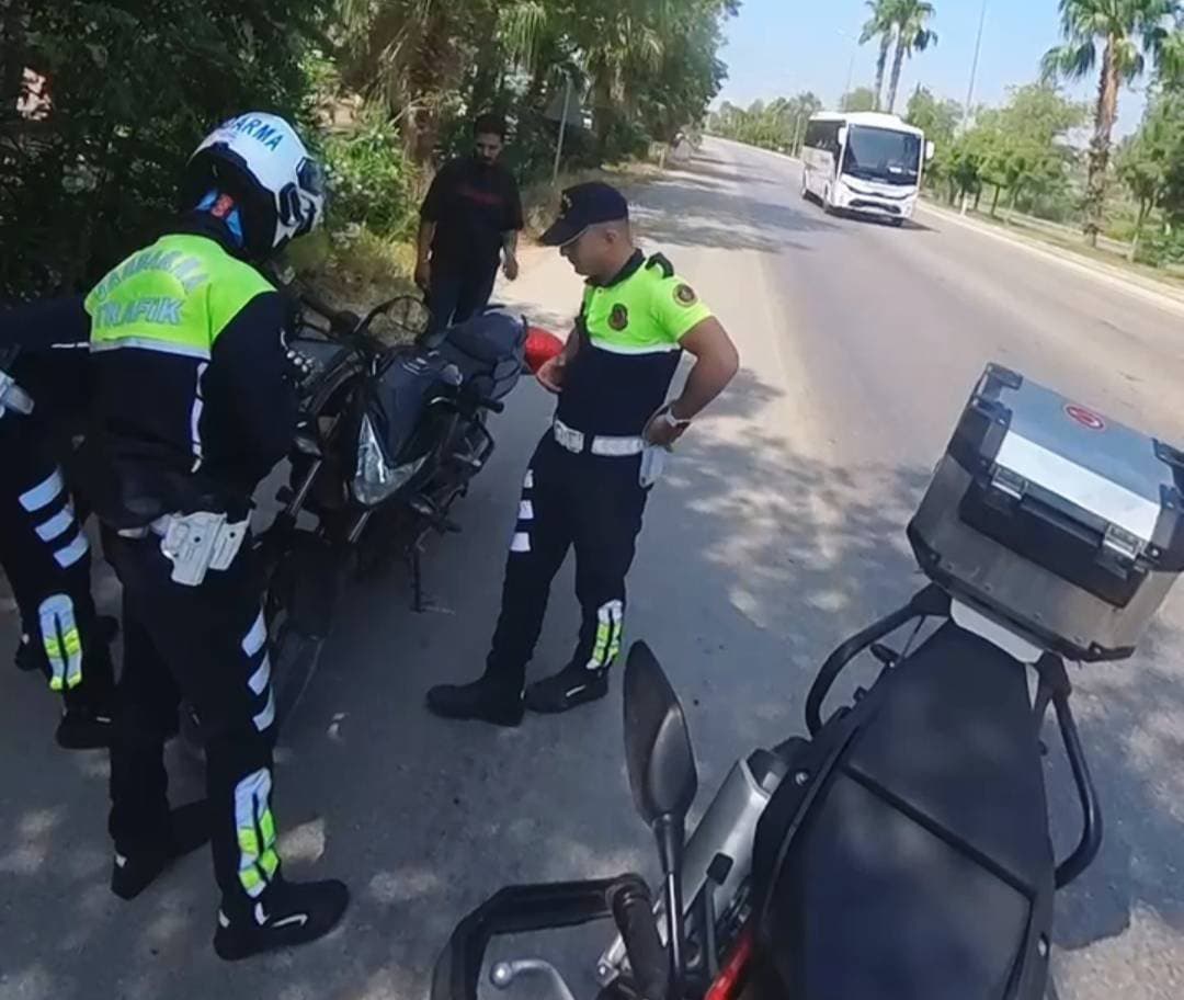 Mersin İl Jandarma Komutanlığı ekipleri, Silifke ilçesinde çalıntı bir motosikletle