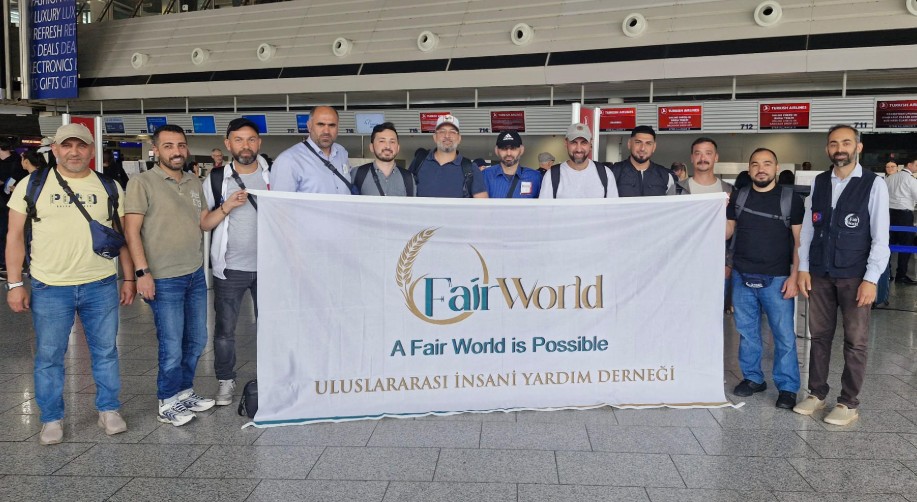 Türk gurbetçiler Afrika’daki Müslümanları unutmadı Fair World (Adil Dünya) Uluslararası Yardım Derneği, Afrika’da açlıkla ve