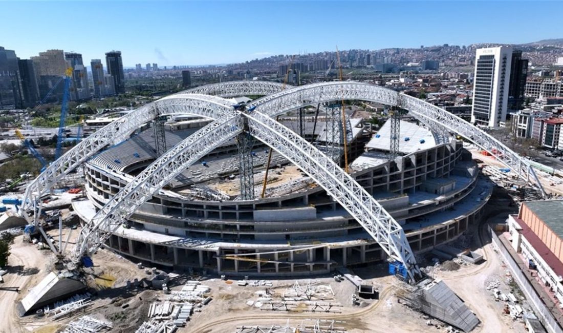 Başkentte 2018 yılında yıkılan 19 Mayıs Stadyumu’nun yerine TOKİ tarafından