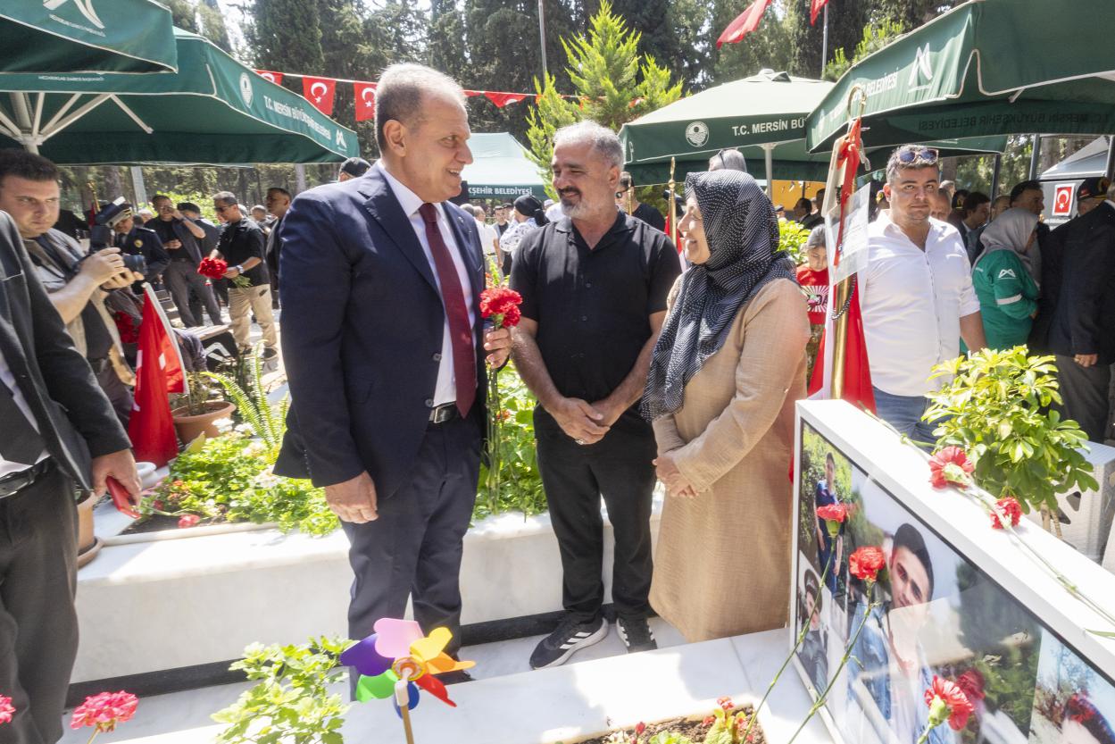 Mersin Büyükşehir Belediye Başkanı Vahap Seçer, Mersin Valiliği tarafından Kurban