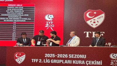 2025- 2026 Futbol Sezonunda TFF 2. Lig’de mücadele edecek olan