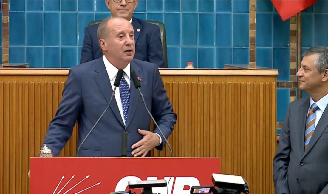 Muharrem İnce CHP’de: Buraya gelişim bir hasret gidermedir Cumhuriyet Halk Partisi’nden 2021 yılında ayrılan ve Memleket Partisi’ni kurarak