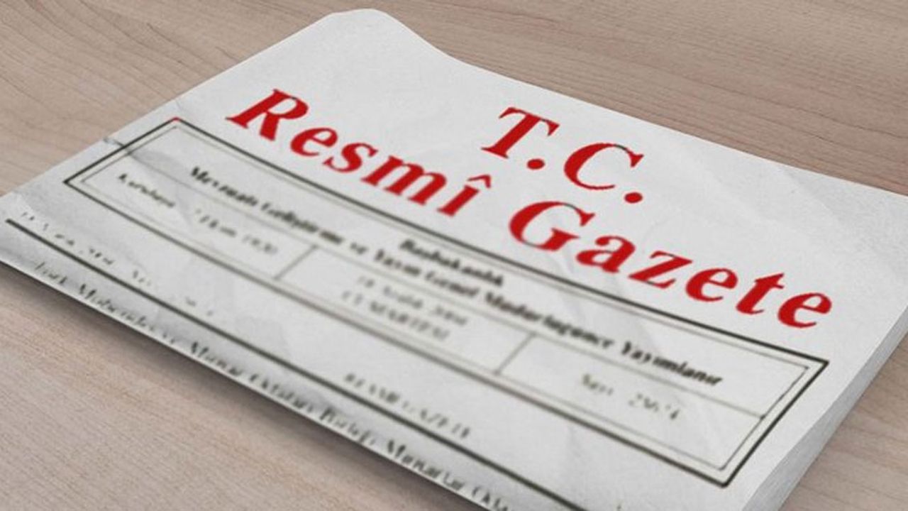 Cumhurbaşkanı Recep Tayyip Erdoğan’ın imzasını taşıyan atama kararları Resmi Gazete’de
