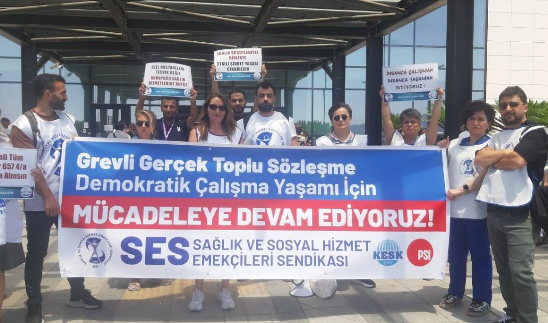 SES’ten Sağlık Emekçileri İçin 13 Maddelik Talep! KESK’e bağlı SES İzmir 2 No’lu Şube Yönetim Kurulu ve