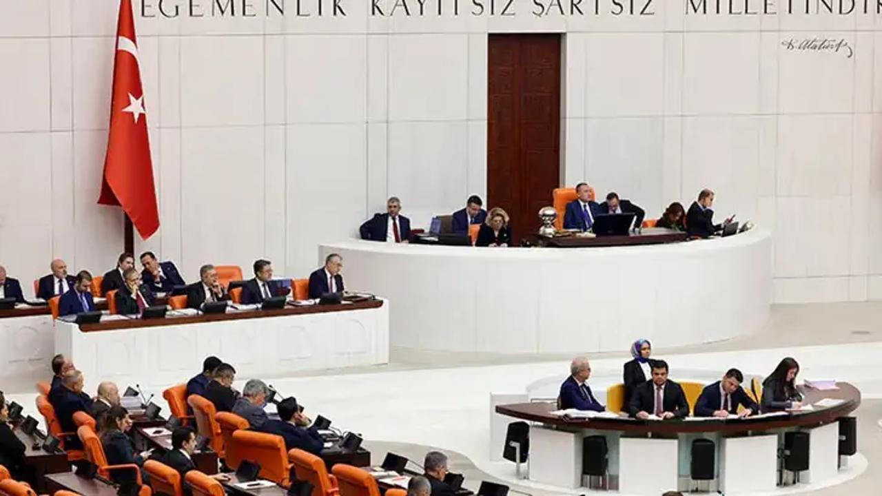 Türkiye Büyük Millet Meclisi (TBMM) Genel Kurulu’nda, çeşitli kanun ve