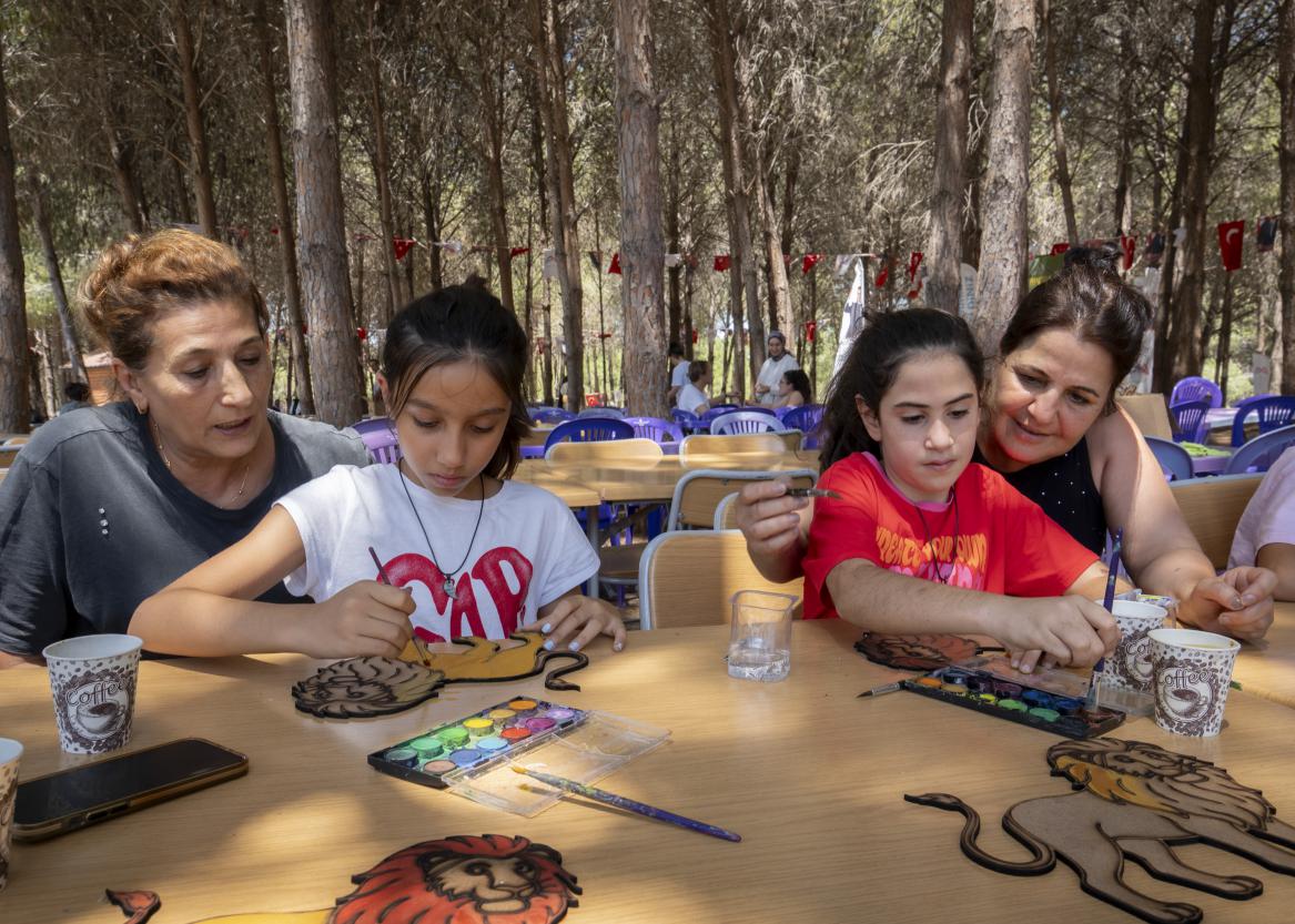Mersin Büyükşehir Belediyesi Kadın ve Aile Hizmetleri Dairesi Başkanlığı, yaz