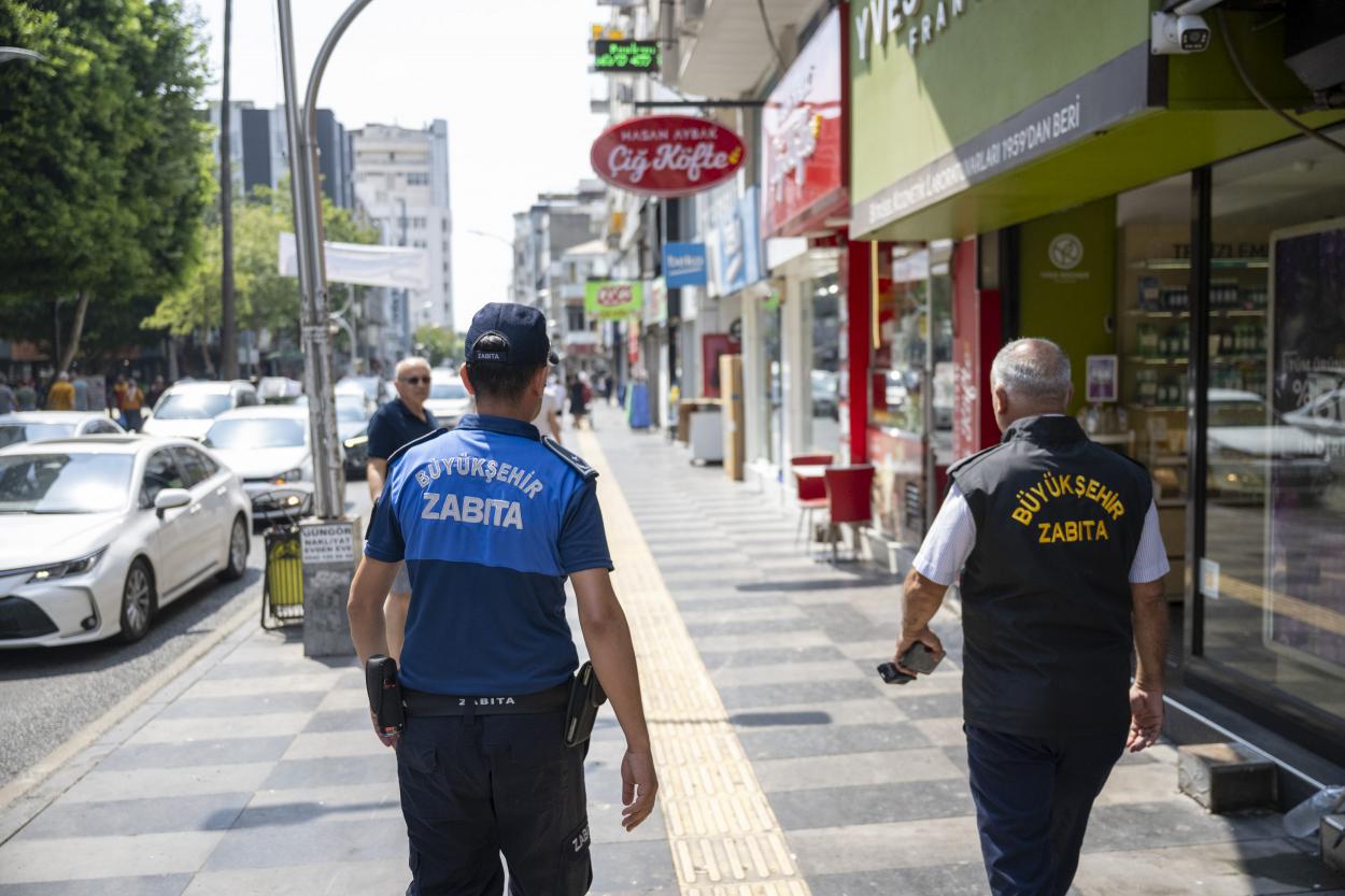 Mersin Büyükşehir Belediyesi Zabıta Dairesi Başkanlığı’na bağlı Denetleme Şube Müdürlüğü