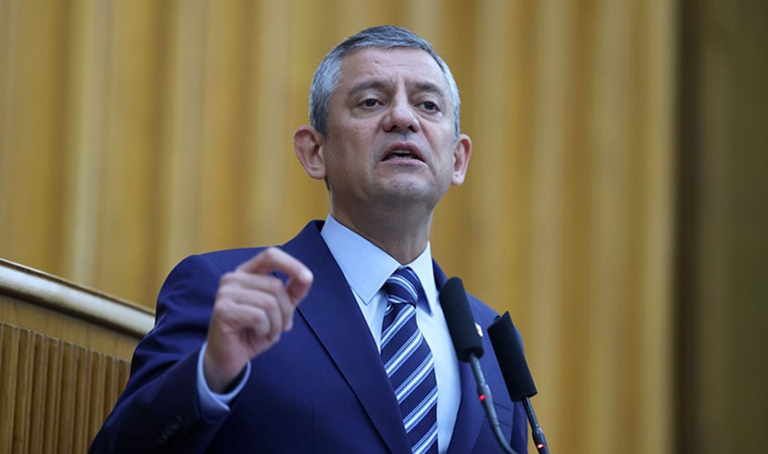 CHP Genel Başkanı Özgür Özel, "Bugün İstanbul, Adana, Antalya, Adıyaman,