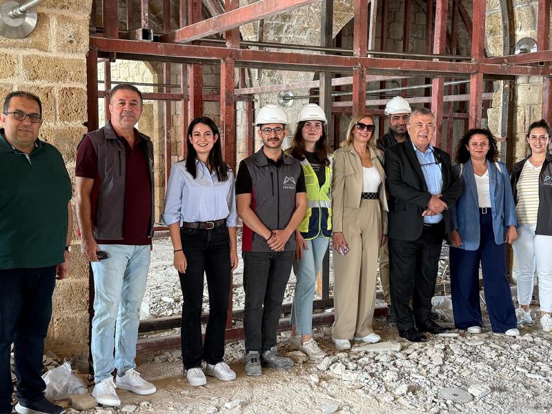 Kuzey Kıbrıs Türk Cumhuriyeti’nin Gazimağusa Belediyesi’nden bir heyet, kendi sorumluluk