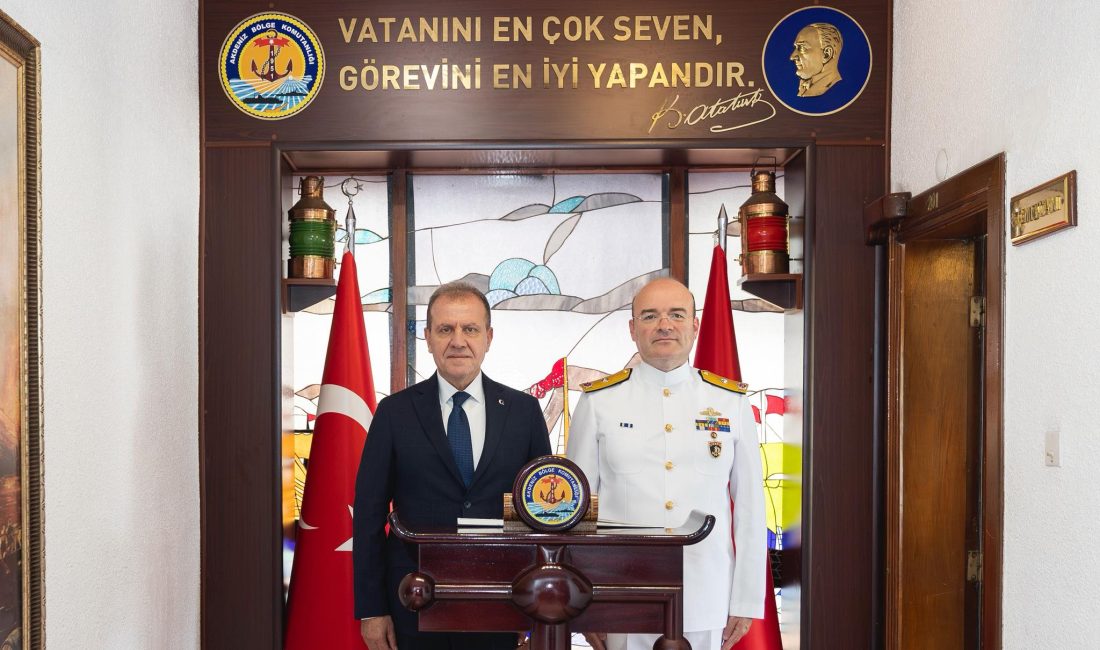 Akdeniz Bölge ve Garnizon Komutanlığı görevine atanan Tuğamiral Soner Kazankaya’…
Akdeniz Bölge ve Garnizon Komutanlığı görevine atanan Tuğamiral Soner Kazankaya’yı