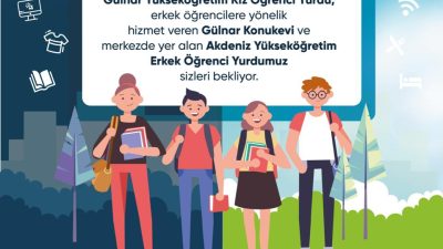 Yükseköğrenim öğrenci yurtları ve konukevimiz için ön kayıtlara başlıyoruz!