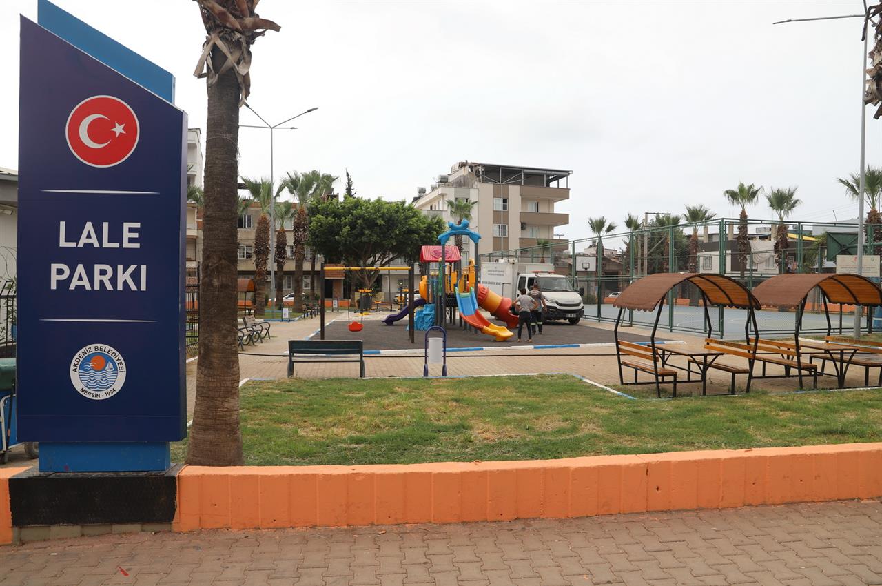 Akdeniz Belediyesi, vatandaşların dinlenmek ve temiz nefes almak için uğradığı