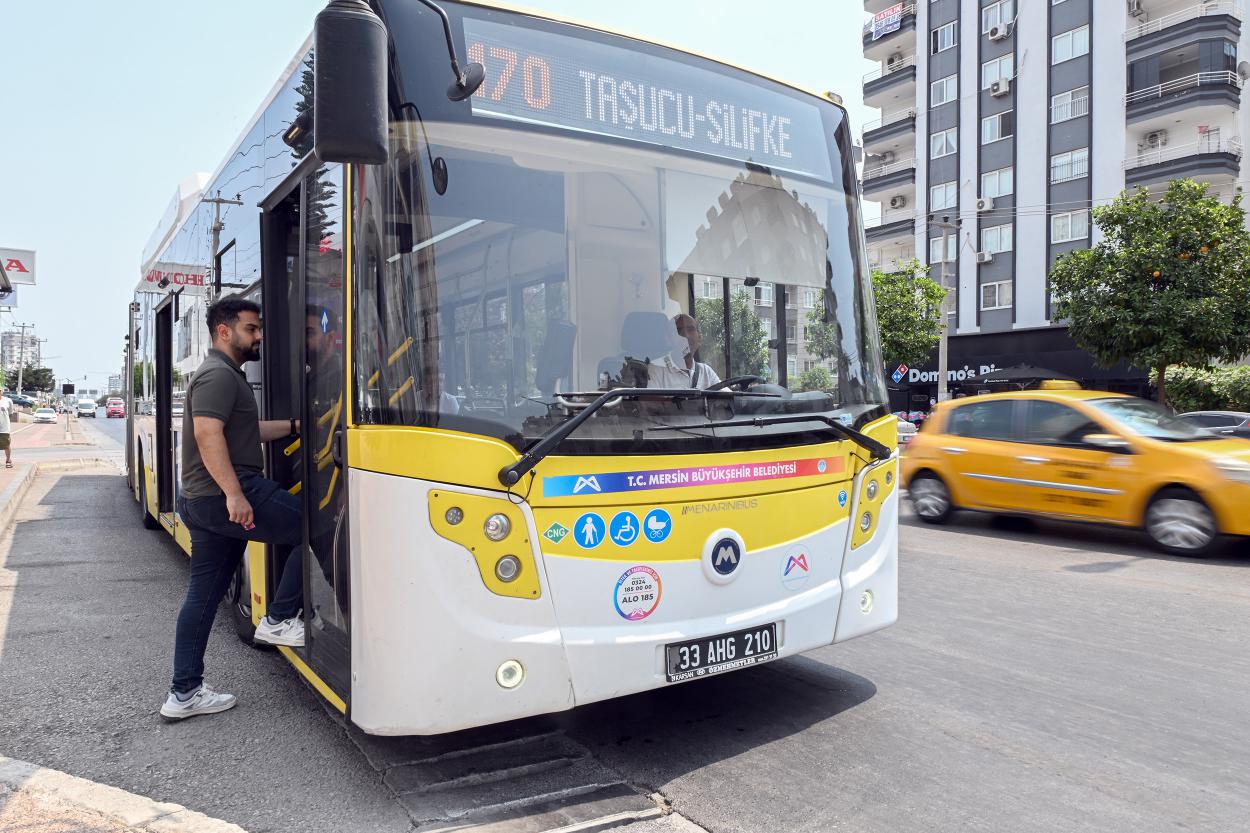 Mersin Büyükşehir Belediyesi, toplu taşıma sisteminde ödeme kolaylığını artıran ve