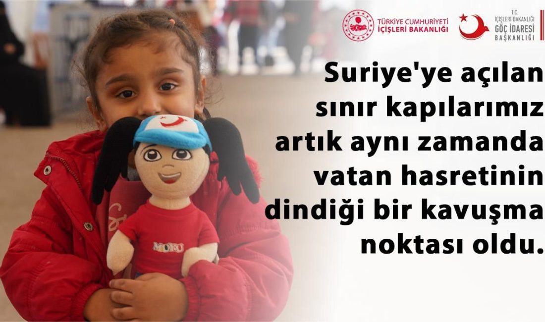 Suriye’ye Geri Dönüş İçin, İnternetten Başvuru Dönemi Suriye'ye açılan sınır kapılarımız artık aynı zamanda vatan hasretinin dindiği