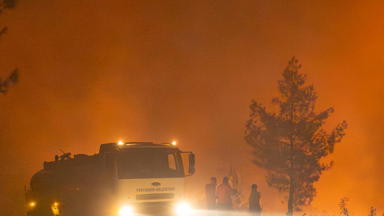 Mersin’in Silifke ilçesinde dün öğle saatlerinde Balandız ve Kırtıl mahalleleri