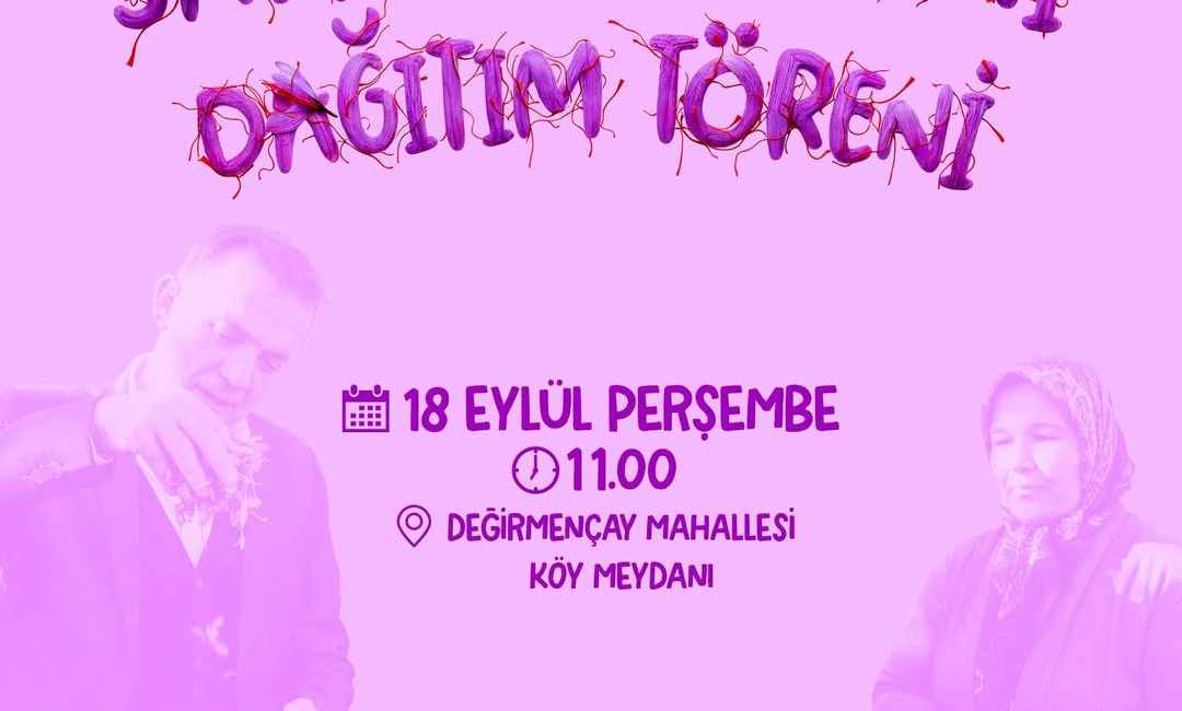 
Her anında üreticinin yanındayız!Safran Soğanı Dağıtım Törenimizde buluşalım.