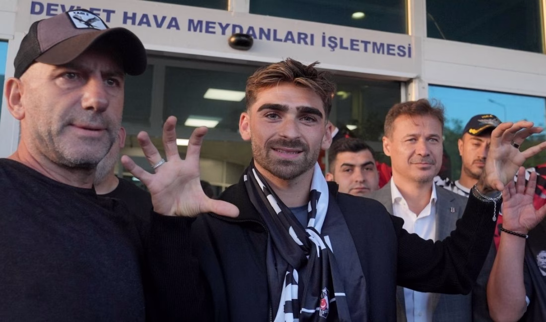 Beşiktaş’ın yeni yıldızı Jota Silva İstanbul’da İngiltere Premier Lig ekiplerinden Nottingham Forest forması giyen Portekizli kanat