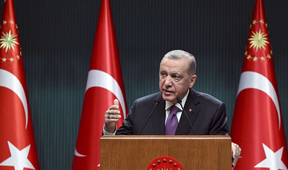 Erdoğan: Bu vatan ve bu topraklar bize aziz şehitlerimizin emanetidir Cumhurbaşkanı Recep Tayyip Erdoğan, Beştepe Millet Kongre ve Kültür Merkezi'nde