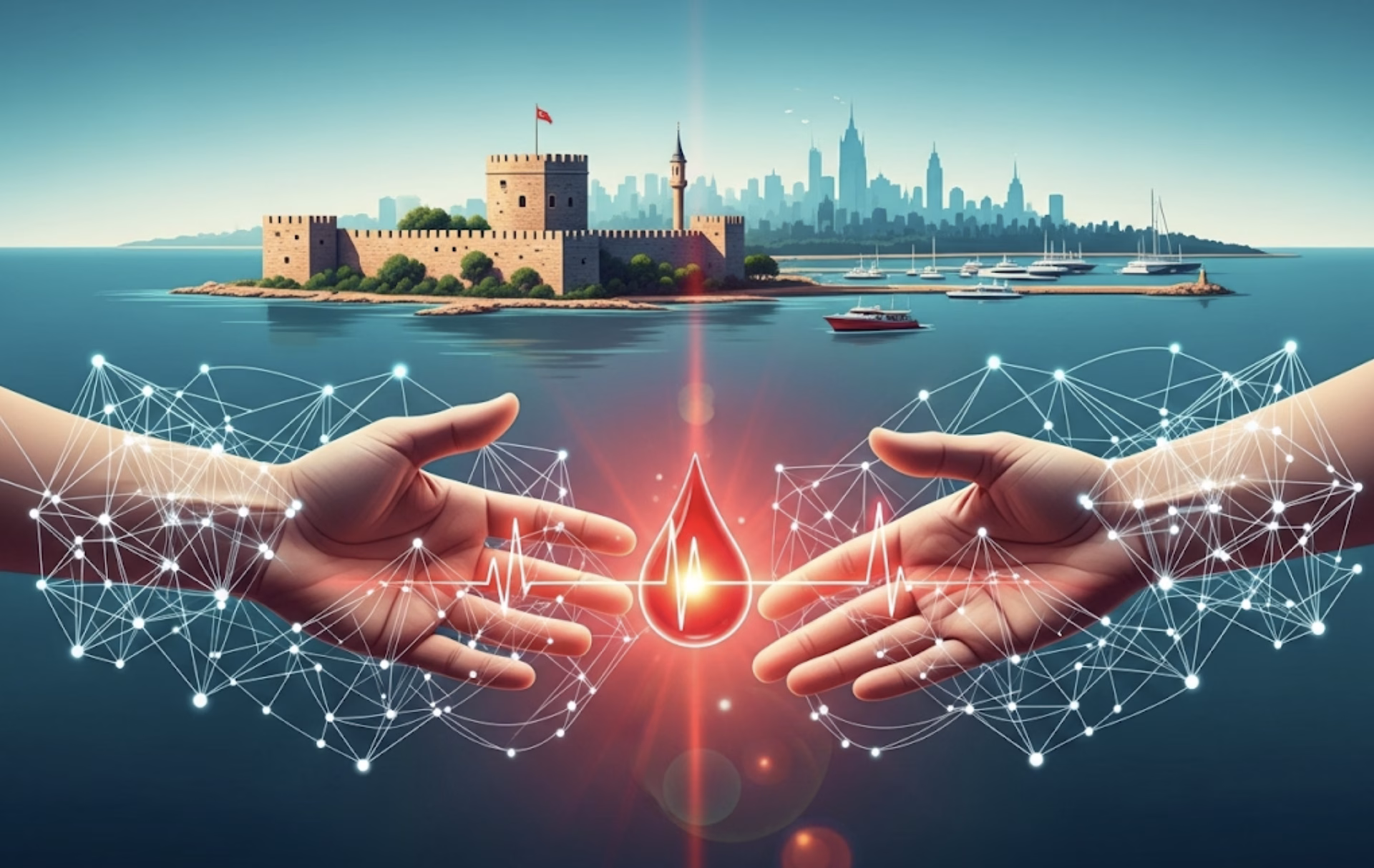 Mersin acil kan ihtiyacı için hazırlanan yeni sistemle kan bağışı