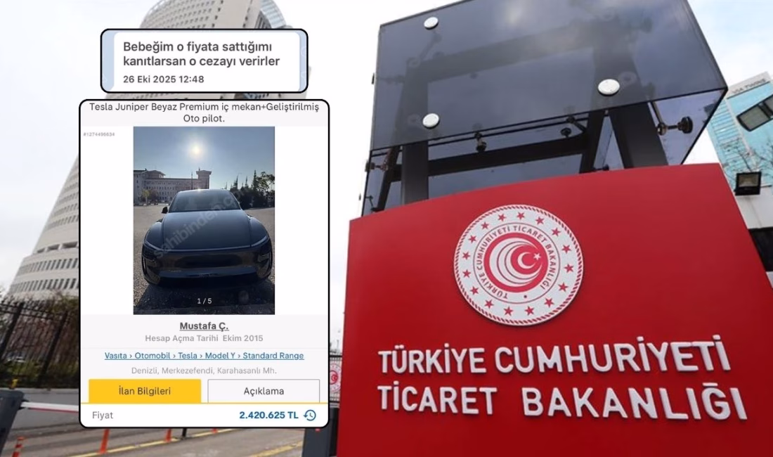 Ticaret Bakanlığı’ndan sıfır fiyatına ikinci el araç satışı yapan satıcıya 279 bin TL ceza! Ticaret Bakanlığı, ikinci el araç ilanında sıfır fiyatı üzerinden satış
