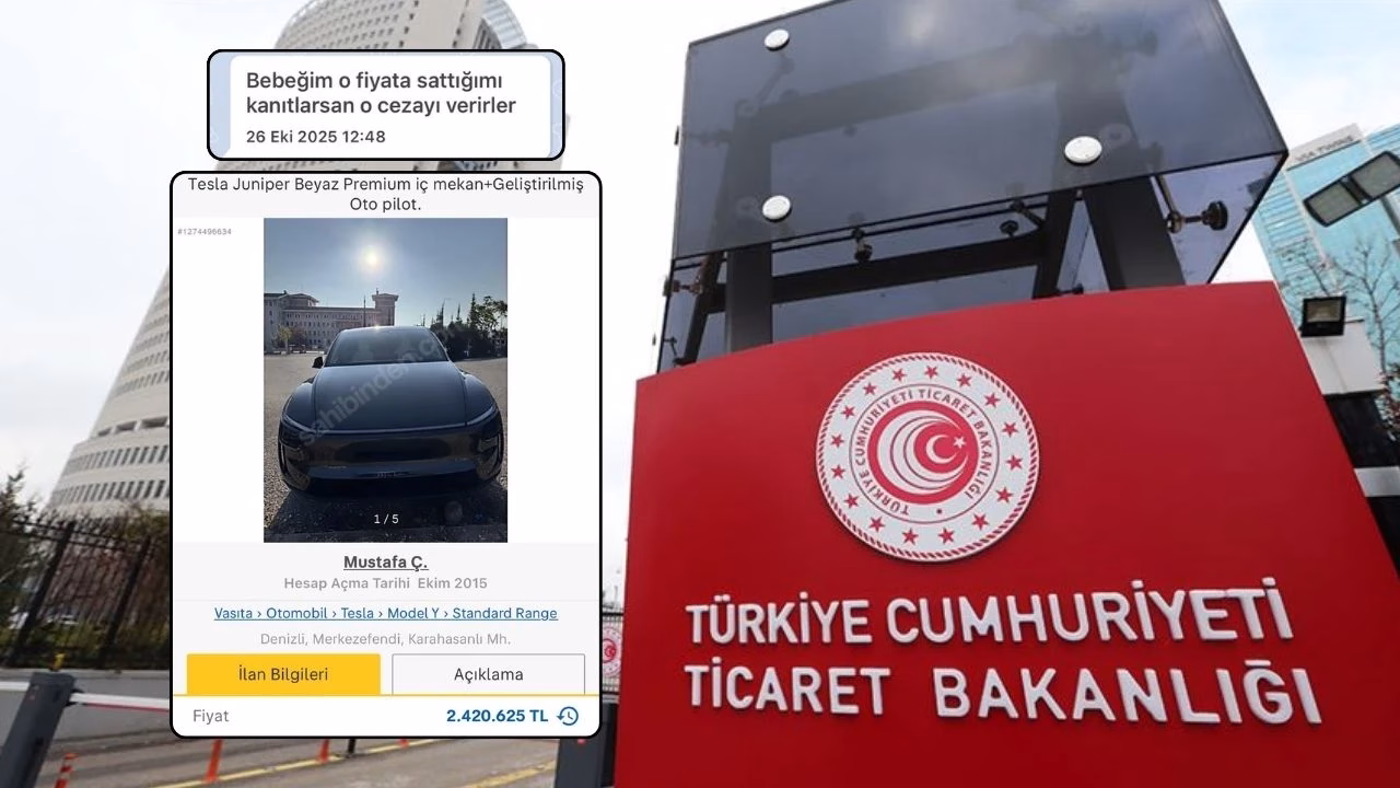 Ticaret Bakanlığı, ikinci el araç ilanında sıfır fiyatı üzerinden satış