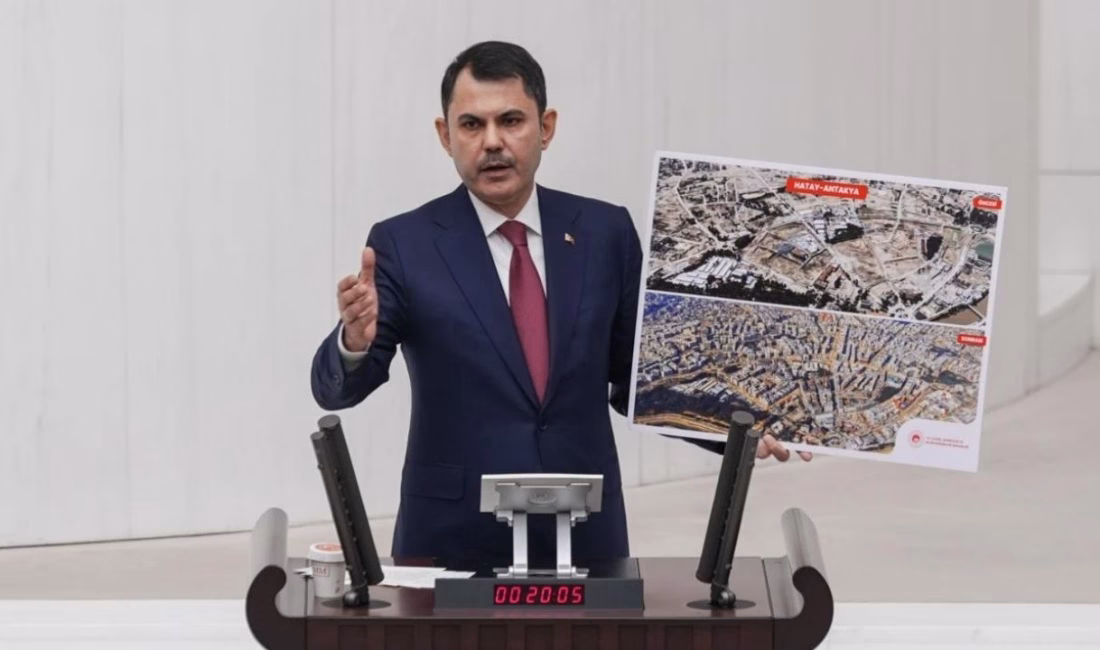 Çevre, Şehircilik ve İklim Değişikliği Bakanı Murat Kurum, 6 Şubat