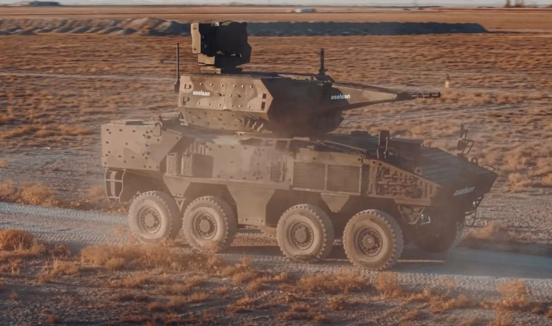 Çelik Kubbe’ye mobil takviye: 8×8 KORKUT atış testlerini başarıyla geçti ASELSAN tarafından geliştirilen ve 8×8 taktik tekerlekli araca entegre edilen