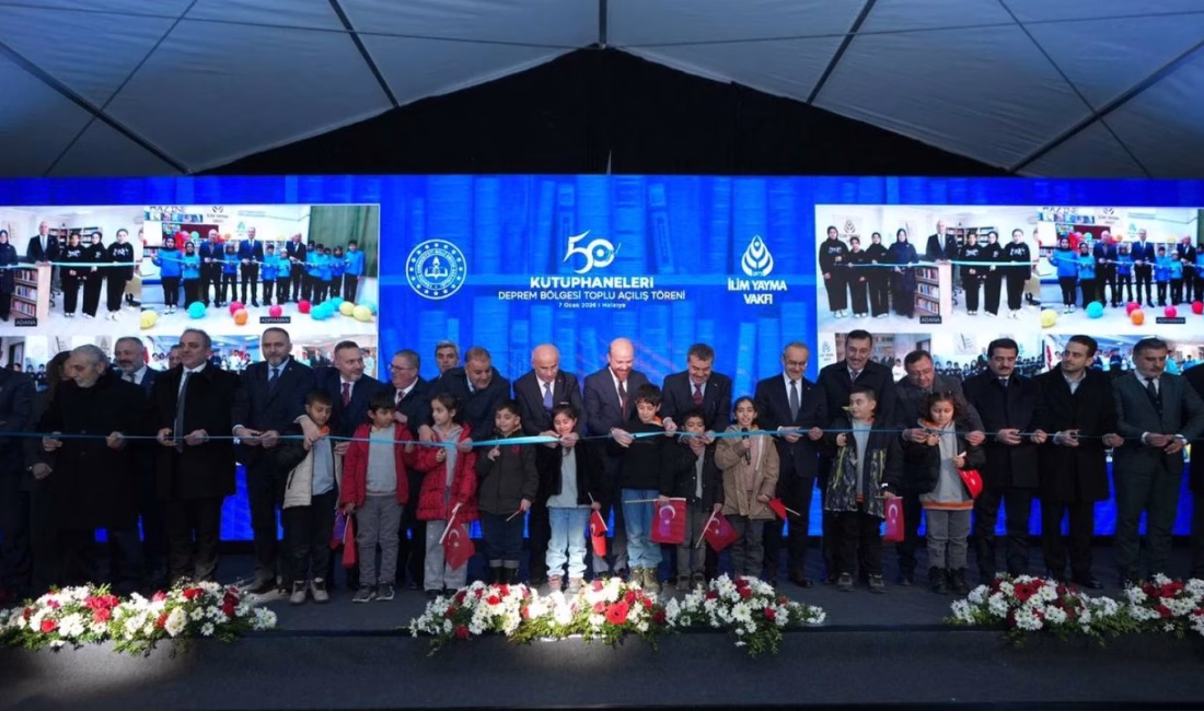 Deprem Bölgesinde 50. Yıl Kütüphaneleri Açıldı “50. Yıl Kütüphaneleri Deprem Bölgesi Toplu Açılış Töreni”, Malatya’nın Yeşilyurt