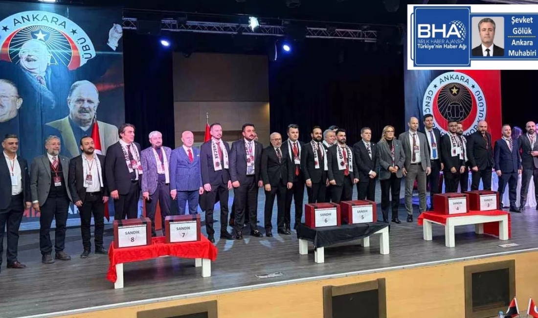 Gençlerbirliği’nin olağanüstü seçimli genel kurul toplantısında Arda Çakmak yeniden başkan