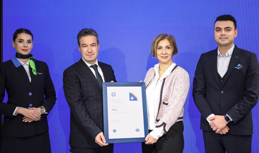 AJet’in hizmet kalitesi IATA üyeliğiyle tescillendi Türkiye’nin en genç hava yolu şirketi AJet, uluslararası havacılıkta önemli