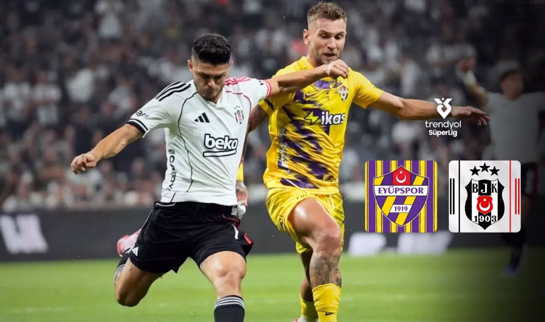 Beşiktaş, Eyüpspor deplasmanında: Muhtemel 11’ler Trendyol Süper Lig’in 19. haftasında kapanış mücadelesi İstanbul’da oynanacak. Beşiktaş,