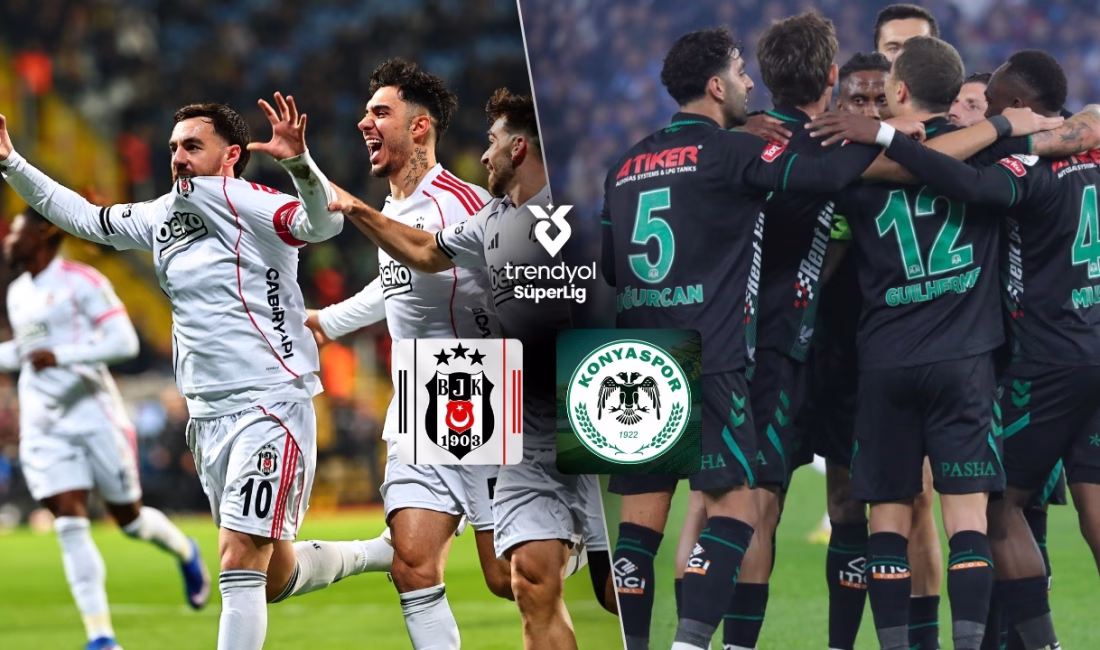 Beşiktaş evinde Konyaspor’u ağırlıyor: Muhtemel 11’ler Beşiktaş, Trendyol Süper Lig’in 20. haftasında sahasında TÜMOSAN Konyaspor ile